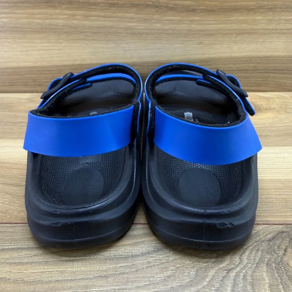 Birkenstock Mogami Milano Sandals Kids Boys 1 EU 32 Blue Casual Summer Travel